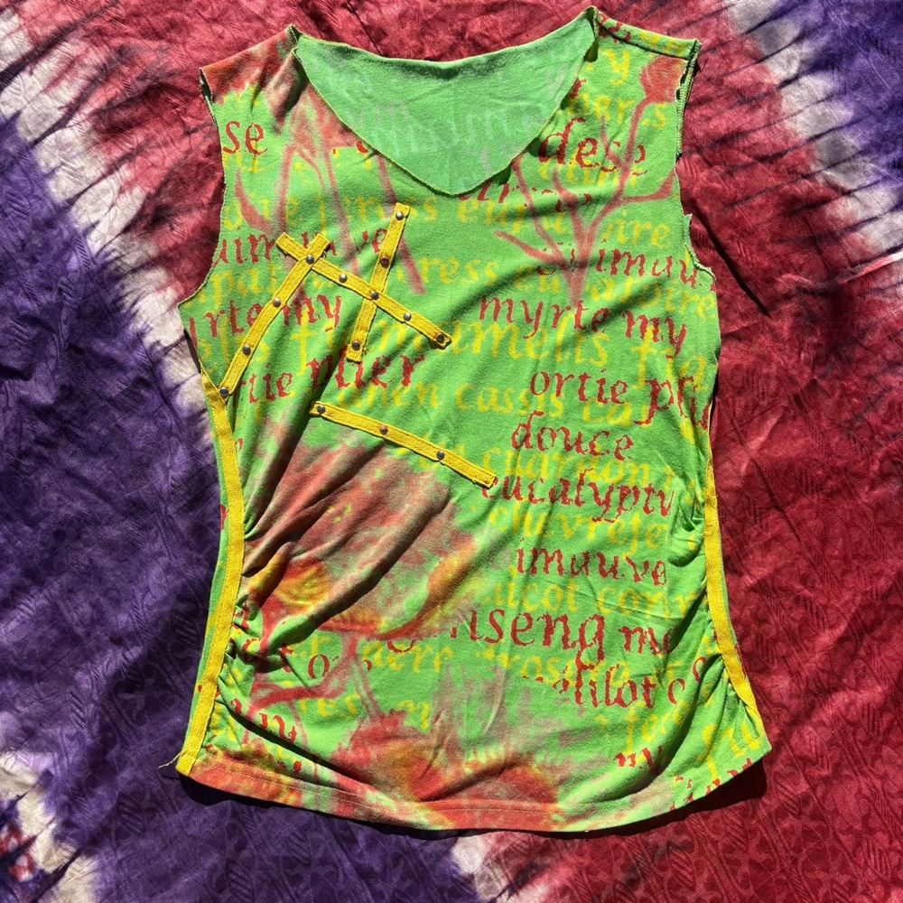 Colorful Graphic Tank Top